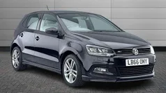 Black Used 2017 VW Polo R-line Hatchback | £10,745 (Fair price)