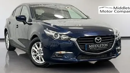 Used Mazda 3 150 HP (110 kW) 2016 Blue Hatchback