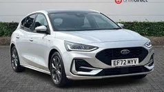 Silver Used 2022 Ford Focus ST-Line Hatchback | £16,386 (Fair price)