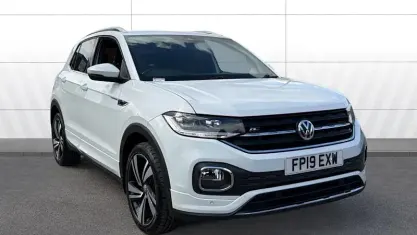 Used VW T-Cross R-line 116 HP (85 kW) 2019 White SUV
