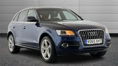 Scuba blue Used 2015 Audi Q5 S-line plus SUV | £15,990 (Fair price)