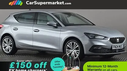 Used Seat Leon SE Dynamic 110 HP (80 kW) 2023 Silver Hatchback