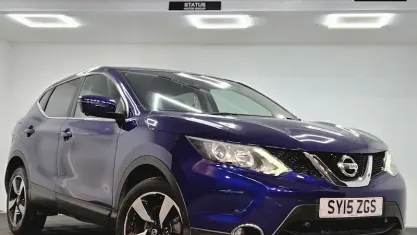 Used Nissan Qashqai N-TEC 116 HP (85 kW) 2015 Blue SUV