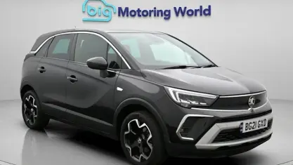 Used Vauxhall Crossland Elite 131 HP (96 kW) 2021 Black SUV
