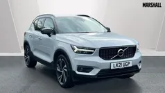 Metallic glacier silver Used 2021 Volvo XC40 R-Design Pro SUV | £22,196 (Fair price)
