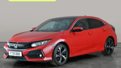 Used Honda Civic EX 129 HP (94 kW) 2018 Red Hatchback