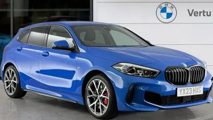 Used BMW 128 265 HP (194 kW) 2023 Blue Hatchback