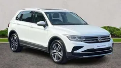 White Used 2023 VW Tiguan Elegance SUV | £29,995 (Fair price)