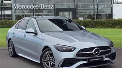 Silver Used 2024 Mercedes C200 AMG line Sedan | £31,800 (Fair price)
