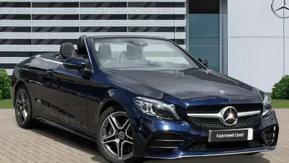 Usado Mercedes C300 AMG line 245 CV (180 kW) 2022 Descapotable
