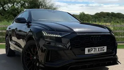 Used Audi Q8 S-Line 340 HP (250 kW) 2022 Black SUV