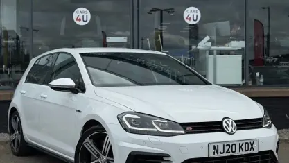Used VW Golf VII R 300 HP (220 kW) 2020 White Hatchback