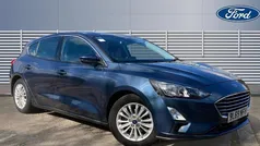Blue Used 2019 Ford Focus Titanium Hatchback | £10,668 (Fair price)