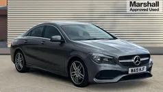 Grey Used 2019 Mercedes CLA180 AMG line Sedan | £13,690 (Super price)