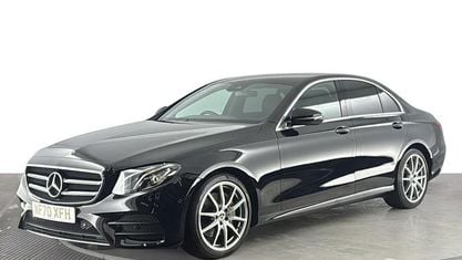 Używany Mercedes E200 AMG line 184 KM (135 kW) 2020 Czarny Sedan/Limuzyna