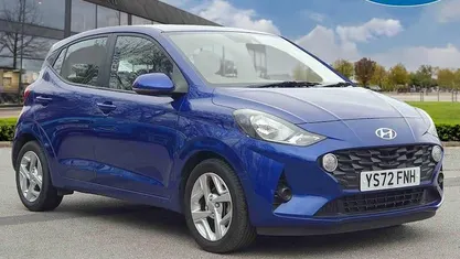 Used Hyundai i10 SE 67 HP (49 kW) 2022 Blue Hatchback