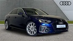Blue Used 2022 Audi A4 S-Line Sedan | £22,800 (Fair price)