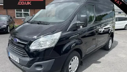 Used Ford Transit Custom Trend 125 HP (91 kW) 2015 Black Van