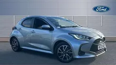 Silver Used 2022 Toyota Yaris Hybrid Design Hatchback | £17,427 (Fair price)