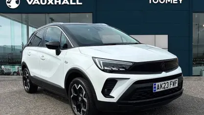 Second-hand Vauxhall Crossland Ultimate 131 CP (96 kW) 2023 Alb SUV