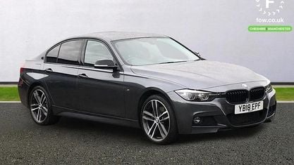Begagnad BMW 320 M Sport 190 HK (139 kW) 2018 Grå Sedan