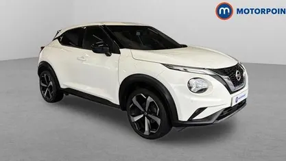 Used Nissan Juke N-Connecta 117 HP (86 kW) 2020 White SUV