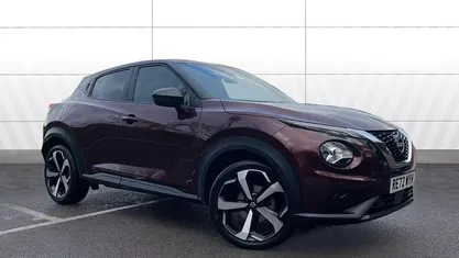 Red Used 2022 Nissan Juke Tekna SUV | £16,681 (Fair price)