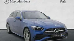 Blue Used 2024 Mercedes C300e AMG Line Premium Estate | £32,995 (Good price)