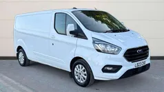 White Used 2023 Ford Transit Custom Limited Van | £24,849 (Expensive)