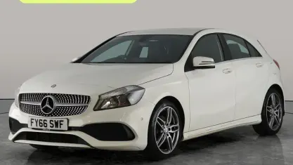 Used Mercedes A180 Executive 109 HP (80 kW) 2016 White Hatchback
