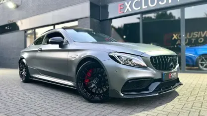 Used Mercedes C63 AMG Premium 510 HP (375 kW) 2018 Grey Coupe