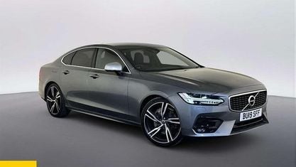 Begagnad Volvo S90 R-Design Pro 190 HK (139 kW) 2019 Grå Sedan