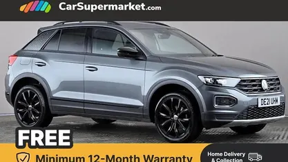 Used VW T-Roc Black Edition 150 HP (110 kW) 2021 Grey SUV