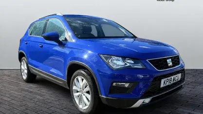 Used Seat Ateca Ecomotive 116 HP (85 kW) 2018 Blue SUV