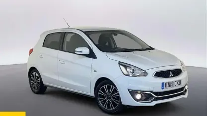 Usata Mitsubishi Mirage 80 CV (58 kW) 2019 Bianco Utilitaria