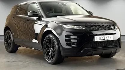 Used Land Rover Range Rover evoque S 309 HP (227 kW) 2023 Santorini black SUV