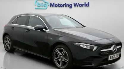 Used Mercedes A250 Executive 218 HP (160 kW) 2021 Black Hatchback
