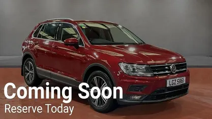 Used VW Tiguan SE 150 HP (110 kW) 2018 Red SUV