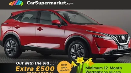 Used Nissan Qashqai Acenta Premium 140 HP (102 kW) 2022 Red SUV