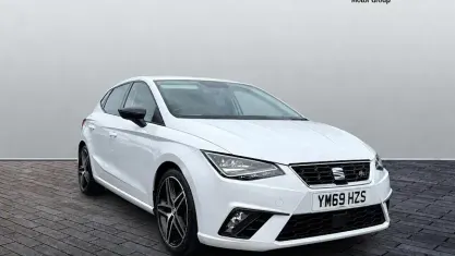 Used Seat Ibiza FR Sport 80 HP (58 kW) 2021 White Hatchback
