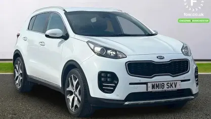 Used Kia Sportage GT-Line 141 HP (103 kW) 2018 White SUV