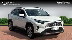 White Used 2022 Toyota RAV4 Hybrid SUV | £26,517 (Fair price)