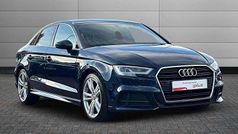 Blue Used 2017 Audi A3 S-Line Sedan | £12,895 (Fair price)