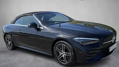 Used Mercedes CLE220 AMG line 197 HP (144 kW) 2025 Black Cabriolet