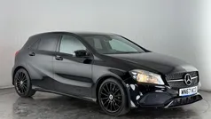 Black Used 2017 Mercedes A160 AMG line Hatchback | £13,200 (Fair price)