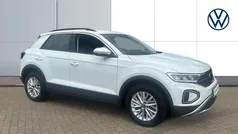 White Used 2022 VW T-Roc Life SUV | £18,099 (Fair price)
