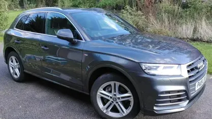 Second-hand Audi Q5 S-Line 190 CP (139 kW) 2019 Gri SUV