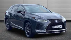 Sonic grey Used 2022 Lexus RX450h Sport Line SUV | £36,750 (Fair price)