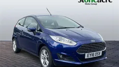 Blue Used 2016 Ford Fiesta Zetec Hatchback | £6,495 (Fair price)