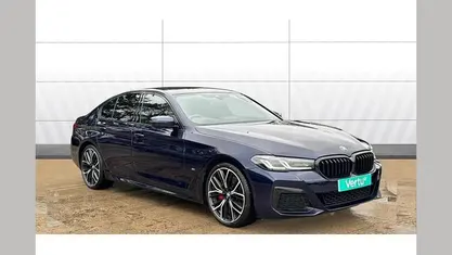 Used BMW 520 M Sport 190 HP (139 kW) 2022 Blue Sedan